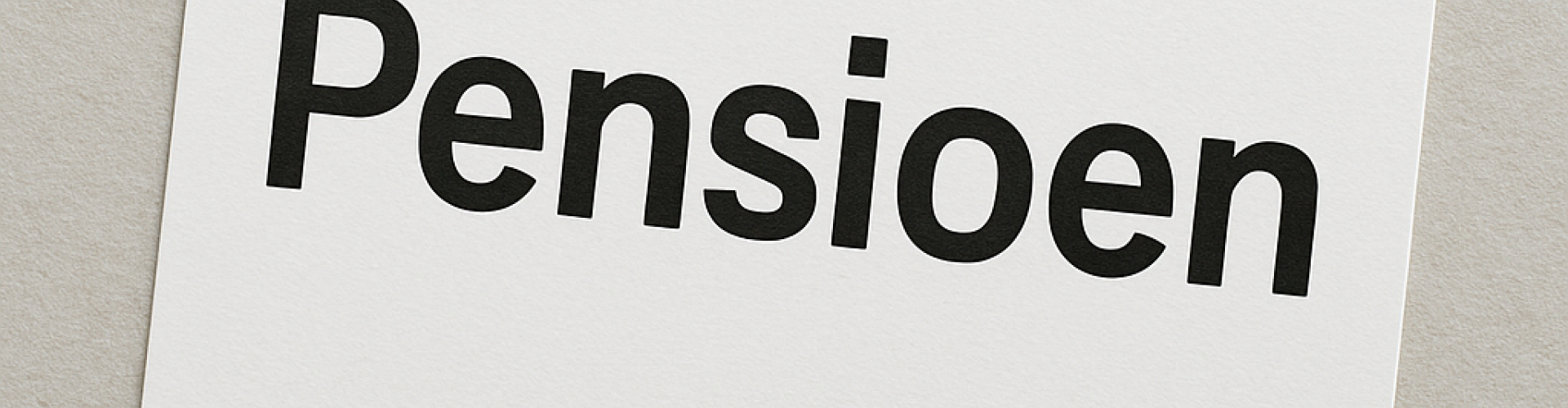 Pensioen